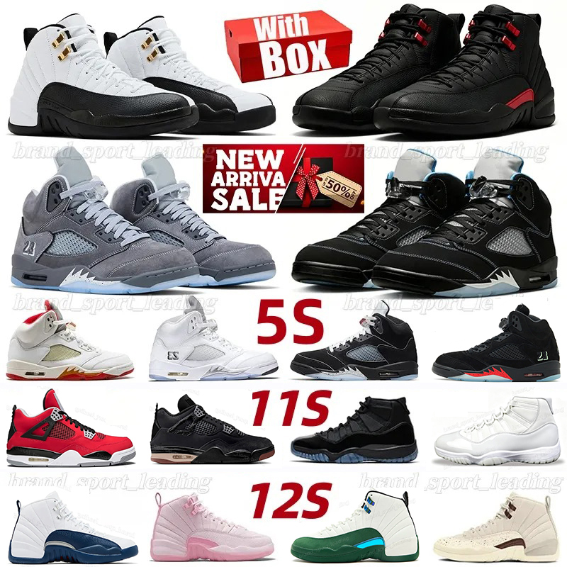 Air Jordan 5 Retro Jumpman J5 J12 5s 12s basketball shoes jordab5 jordab12