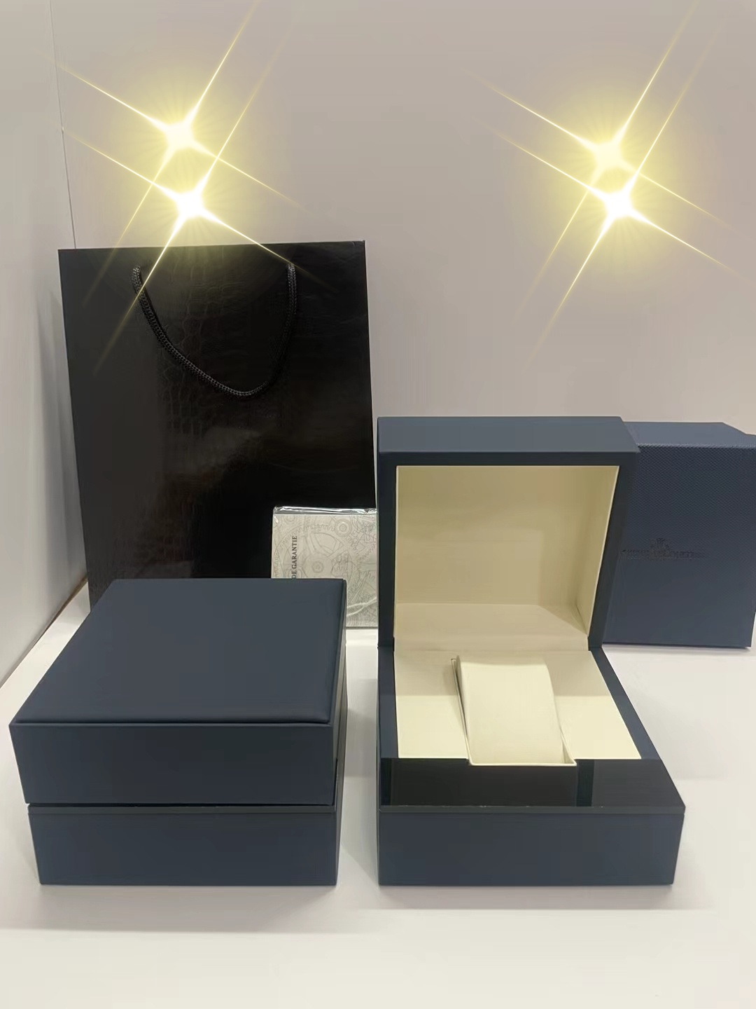 JL Top Quality JAEGERity Watch Boxes watch Original Box Accessories wholesale montre Watches Booklet Card Tags and Papers In Watch are box #57