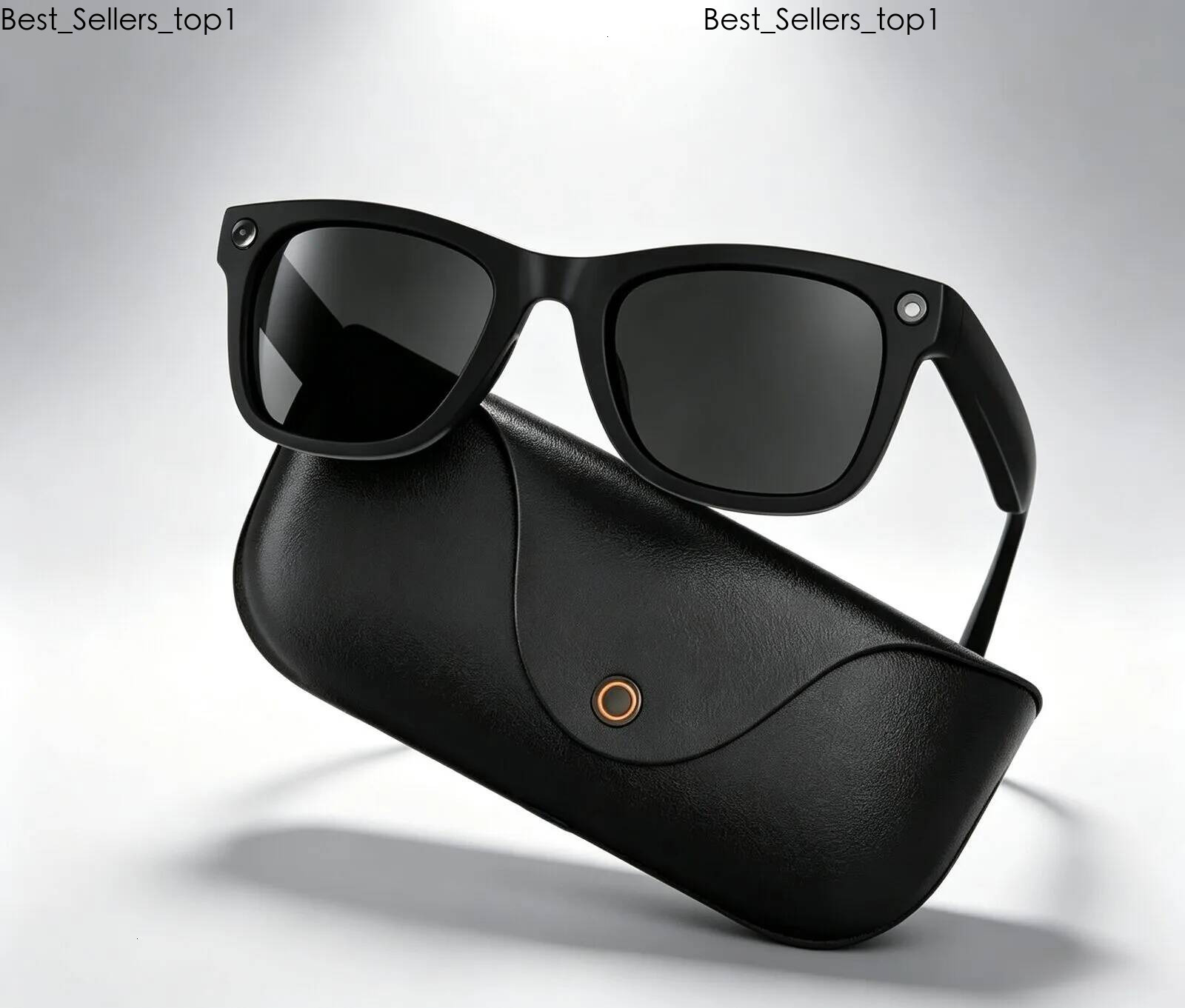 26Ss AI Smart RB META Lunettes Su Appel Bluetooth Anti-secousse Caméra HD Enregistrement vidéo Double réduction de micro avec étui de chargement