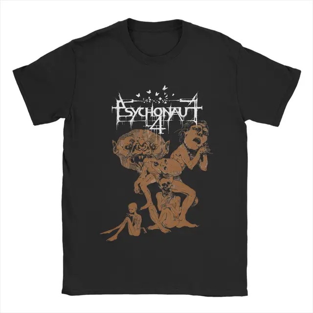 Vintage Distressed Gothic Graphic Tee Unisex Oversized Heavy Washed Raw Edge Short Sleeve Dark Streetwear Apparel Y2K Coolguy Designer