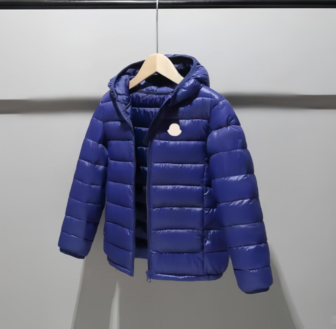 Winter Children's Down Cotton Coat New Fashion Keep Warm Boys Girls Outerwear Hooded Zipper Casual Down Cotton Jacket Kids Clothes