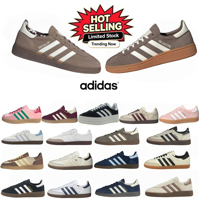 Designer shoes adidas originals GAZELLE INDOOR suede comfortable casual running shoes, shoes sneakers, for men and women, various styles