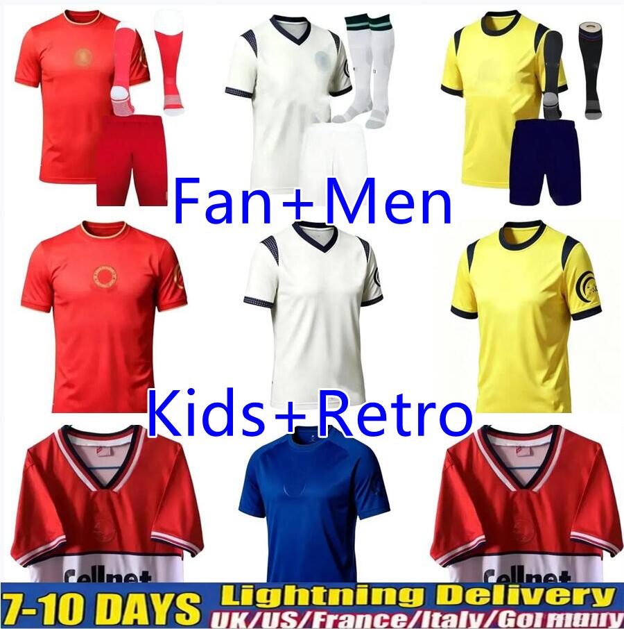 Middlesbroughs Soccer Jerseys 26 27 FC NYPAN HACKNEY FRY LATTE FORSS CLARKE MiddlesbroughS retro 1997 1998 WHITTAKER STRELEC LATH DEN BERG football