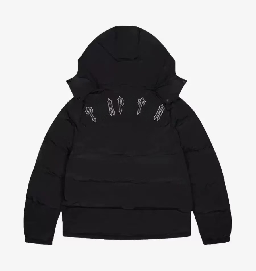 Trap Staritys Puffer Jacket London Shooters Men Women Veste Designer Trapstarsity Vest Stand Collar Windproof Warm Winter Body Warmer Embroidery Let