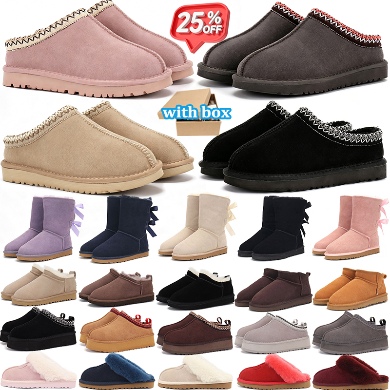 free shipping tasman tazz designer sandals women slippers australia snow fur boot platform booties comfortable warm shoes classic mini ankle