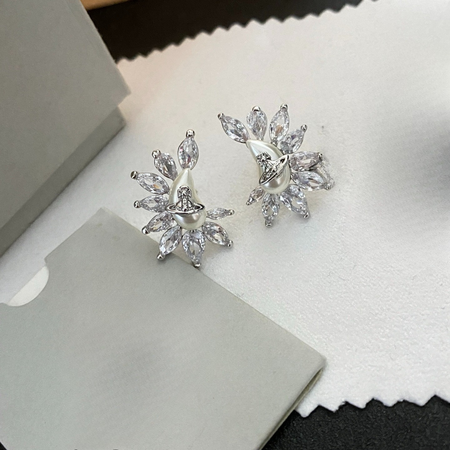 Fashion diamond earring designer jewelry luxury earrings womens earring trendy gold plated designer earrings jewlery party gift