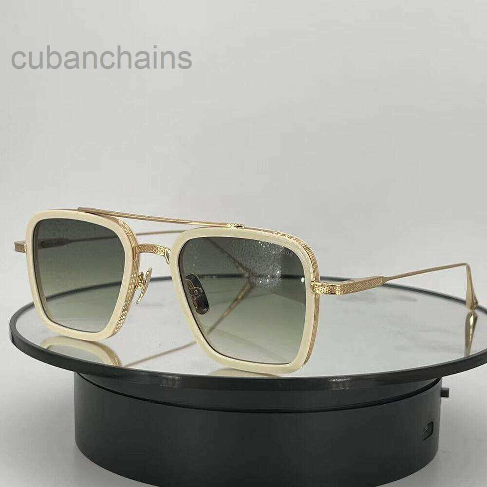 Ditasunglass FLIGHT 006 Stark Vintage Sunglasses Gold Plated Designer Sung Lasses For Mens Famous Fashionable Ditaly Luxury Brand Ditaly Sunglasses