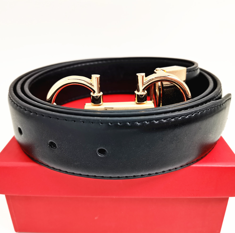 Belt for womens designer brand High quality belt length 100-125CM woman men belt fashion classics casual letter smooth buckle designer with box