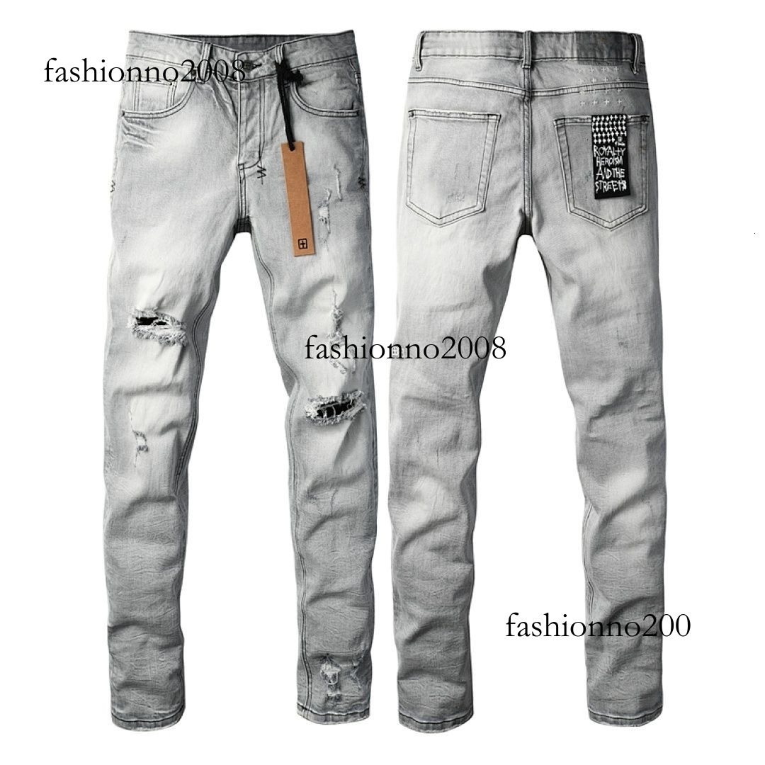Designer Ksubu Jeans Mens Ripped Hole Ksub Denim Pants Quality Brand Streetwear Skinny Slim Fit Jean Luxury Men Clothes Trendy Patch Trousers Ksubi