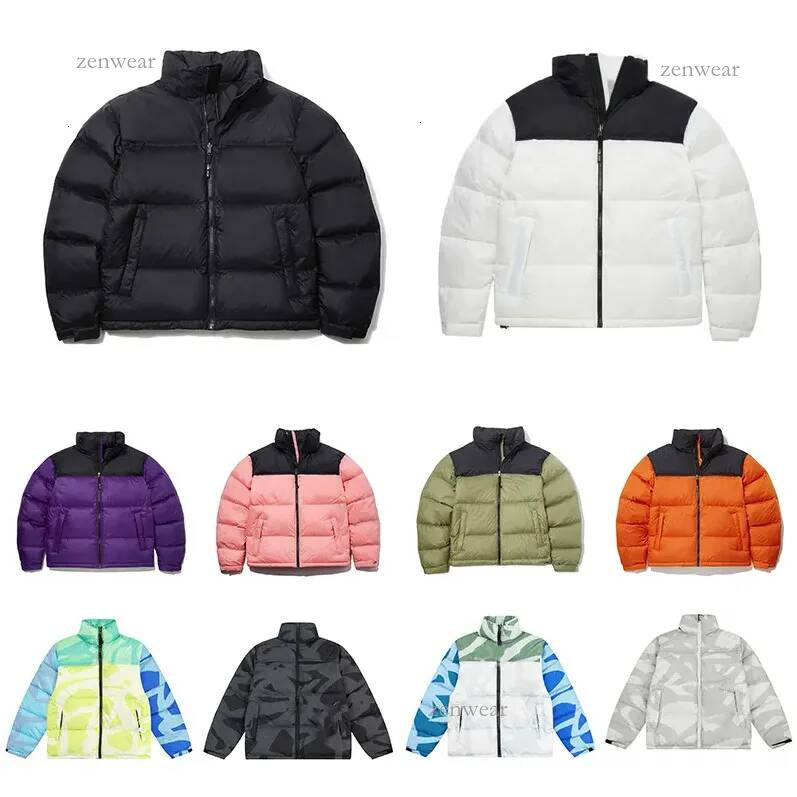 Face jacket Designer Jackets Coats Designer Puffer Jacket Peak Unisex Zippers Long Sleeve Zipper Fill down Stowable Hood Water repellent Parkas Face