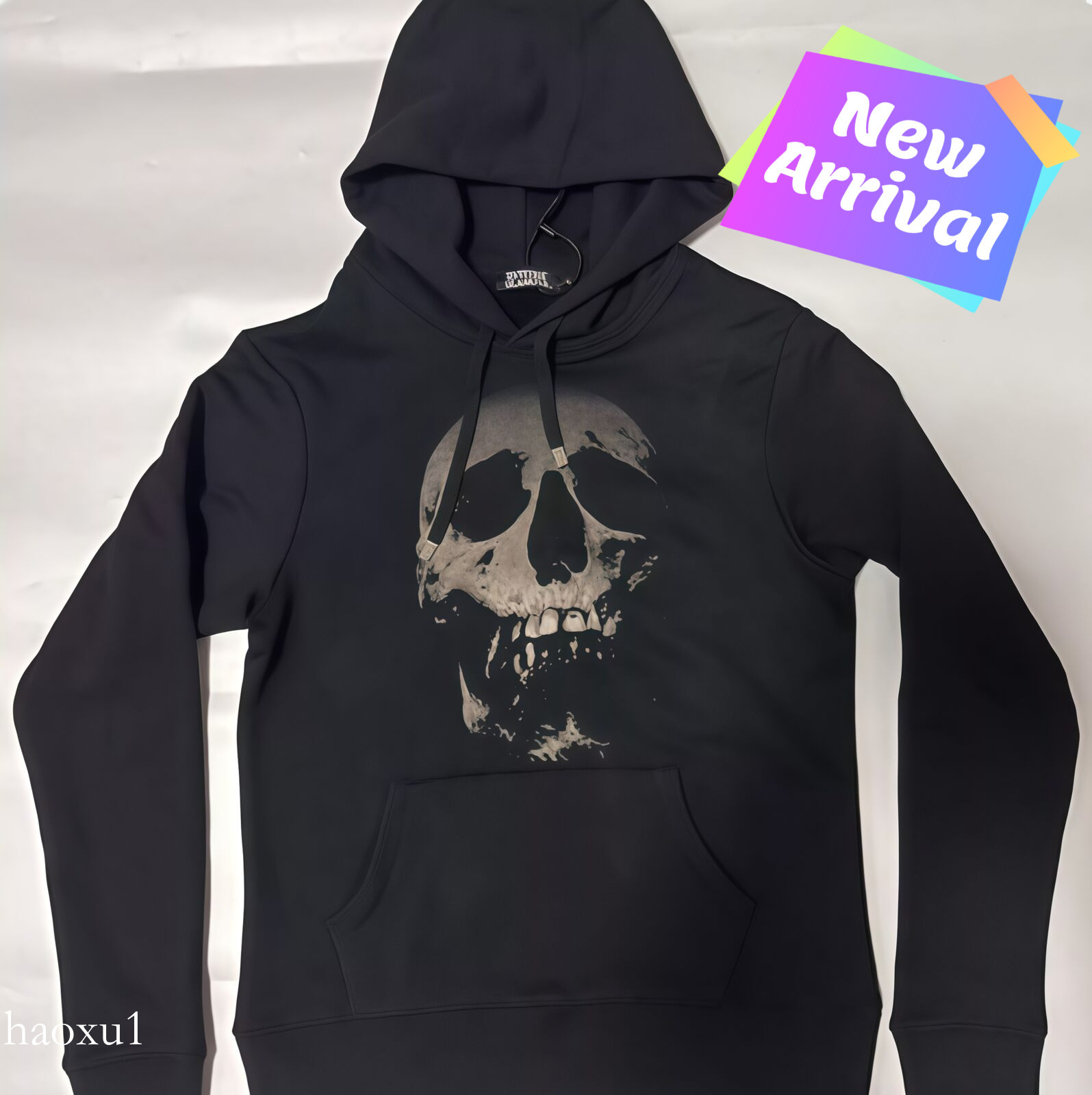 Men's hysteric glamour Hoodies Japanese style Hysteric Glamour Bear print Hooded Gray Sweatshirt Cotton Hip hop Punk School Starts Clothing For