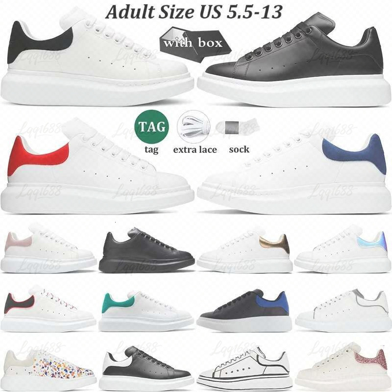 Designer Shoes Oversized Sneaker Platform Scarpe Mens Womens White Black Leather Suede Velvet Lace Up Chaussures de Espadrilles Unisex Sports Traine