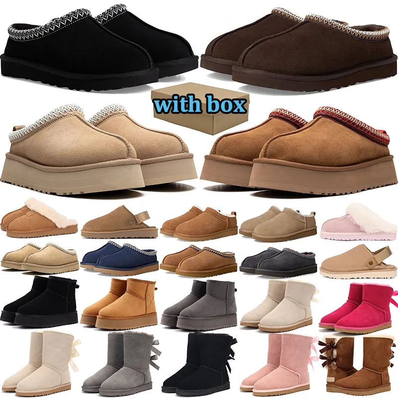 esigner boots ugglyswomens winter tasman tazz slippers australia snow fur boot platform booties mens comfortable warm shoes classic mini ankle