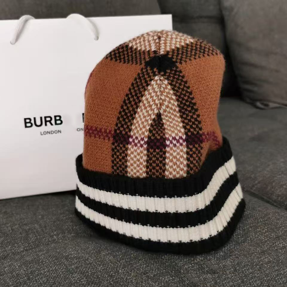 Chapeau de pêcheur en laine de styliste Bean Womecccn, luxe classique, mode hiver, ceinture chaude, boîte cadeau CBBBBBTTRR
