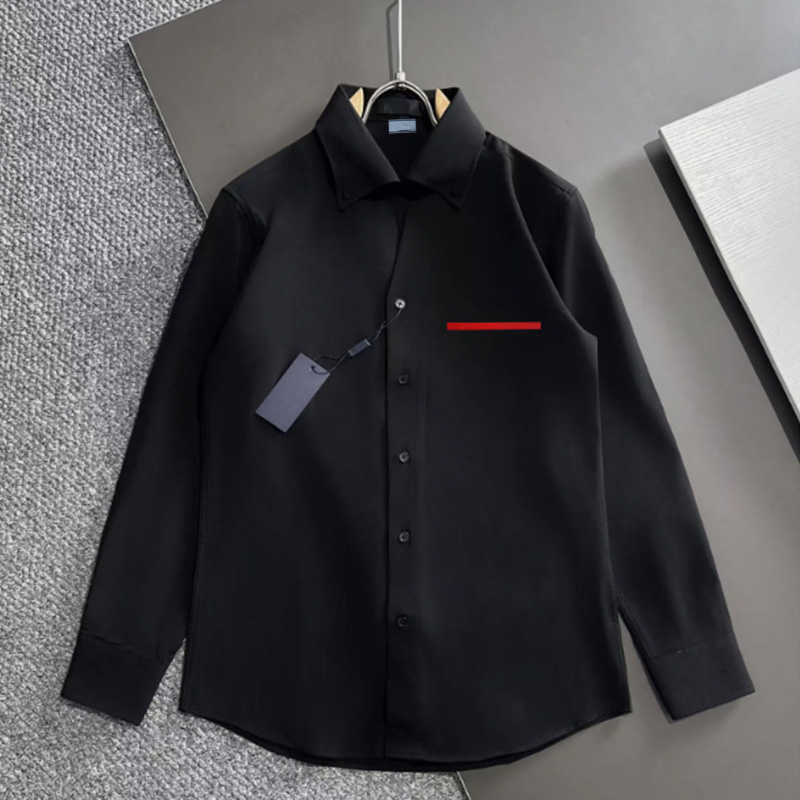 Men's shirt designer POLO men's T-shirt fashion embroidery designer T-shirt V-neck cotton high street men's casual T-shirt luxury lei