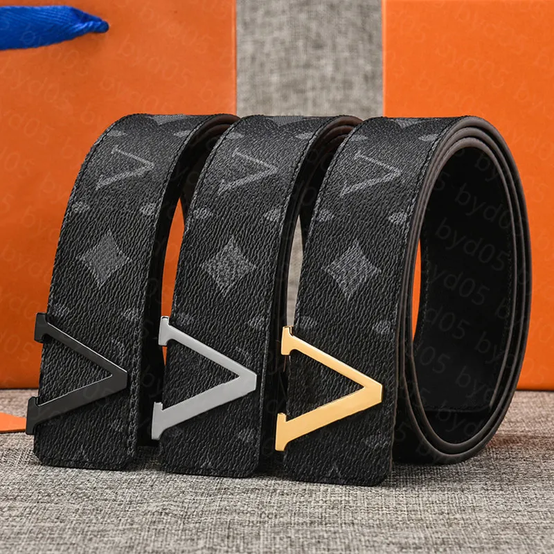 Mens belt womens belts designer brand High quality belt length 100-125CM woman men belt fashion classics casual letter smooth buckle designer belt U