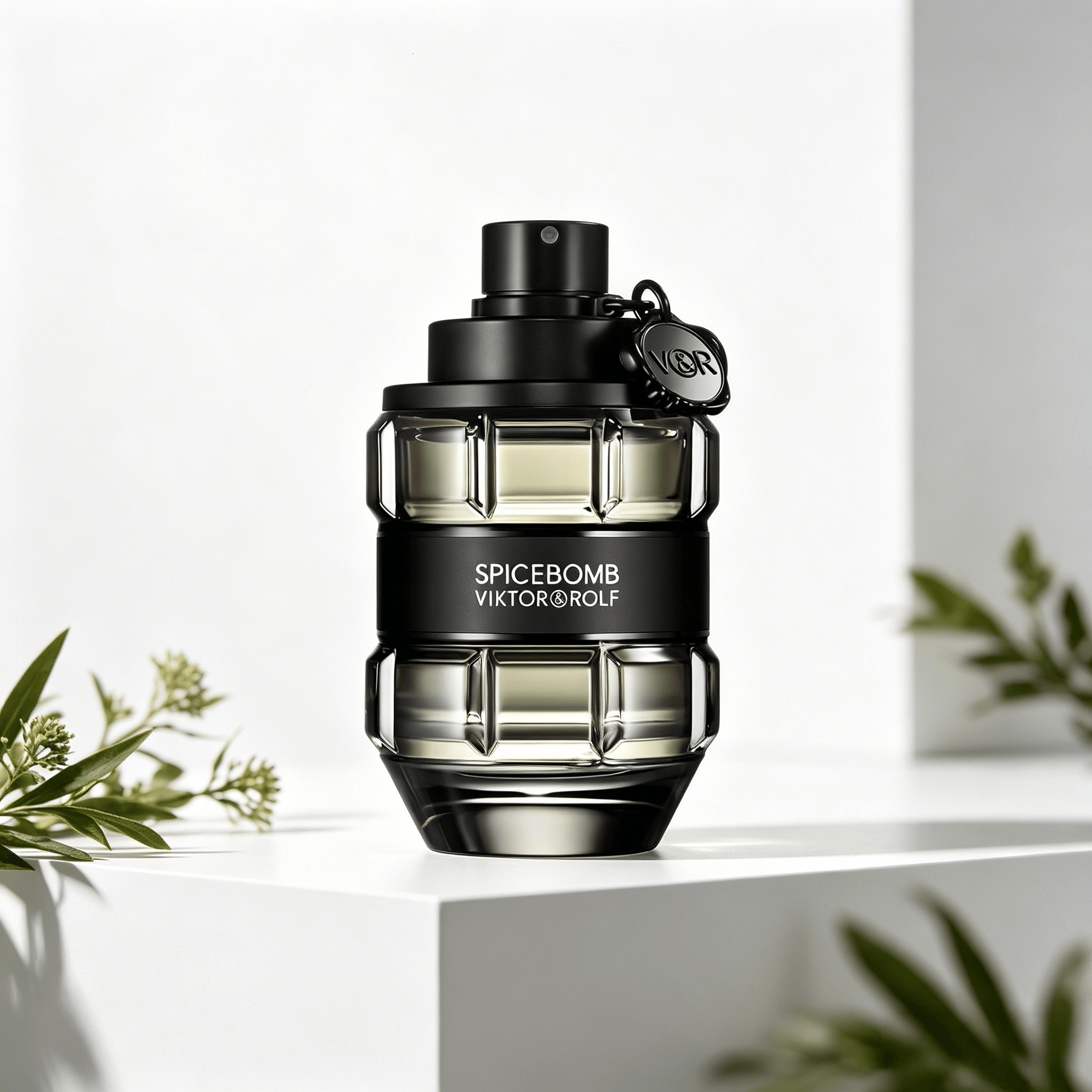 VIKTOR&ROLF Spice Eau De Parfum 90ML With Box Long Lasting Warm Spicy Woody Tobacco Fragrance Men Perfume Transparent Grenade Bottle 26Y0827