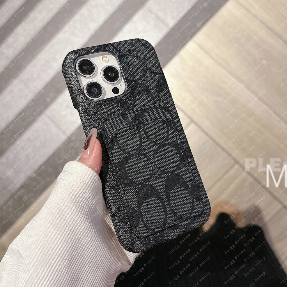 Beautiful Card Wallet Designer Phone Cases for Samsung s26ultra s25ultra s25 s24u s23 iPhone 18 17Pro Max 17 16promax 16 15promax 15 14 13 Leather C