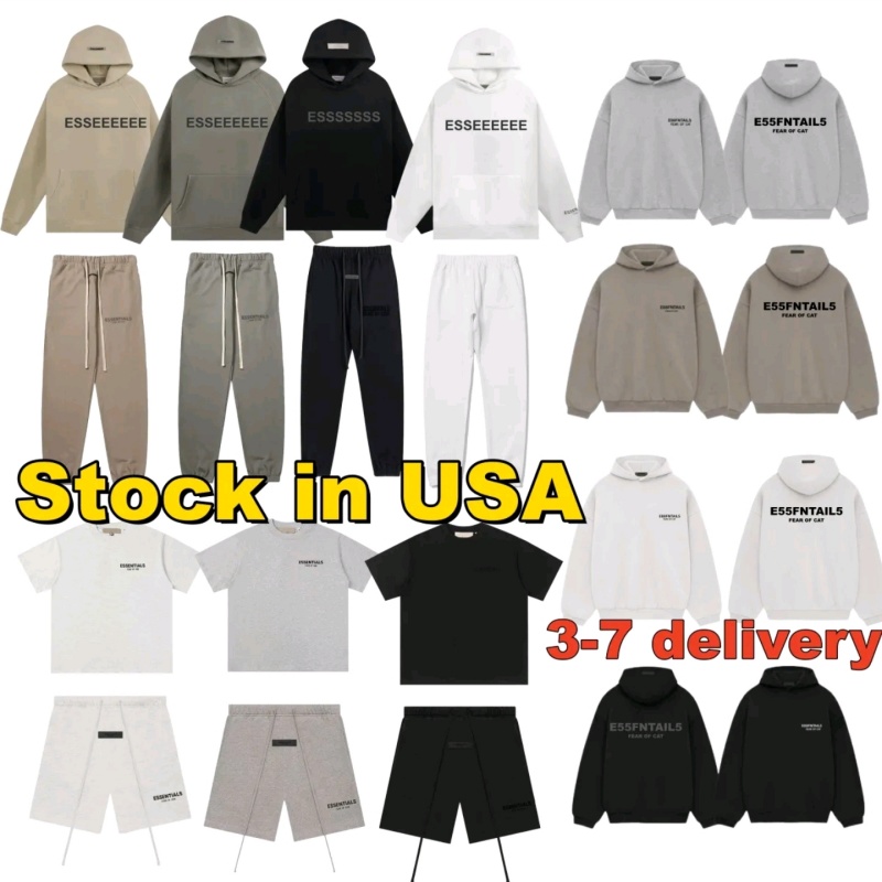 Designer Mens Clothes Essential Hoodie Shorts Shirts Tracksuit Sport Essential Shorts Summer Must-have Letter-Printed Short-Sleeved Swim Shorts