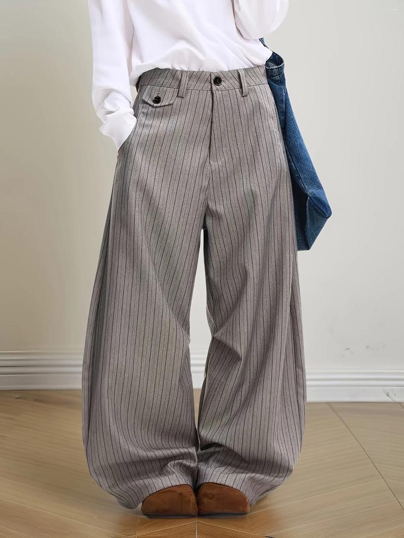Men' Suits Women' s High Waist Wide Leg Pants Vint