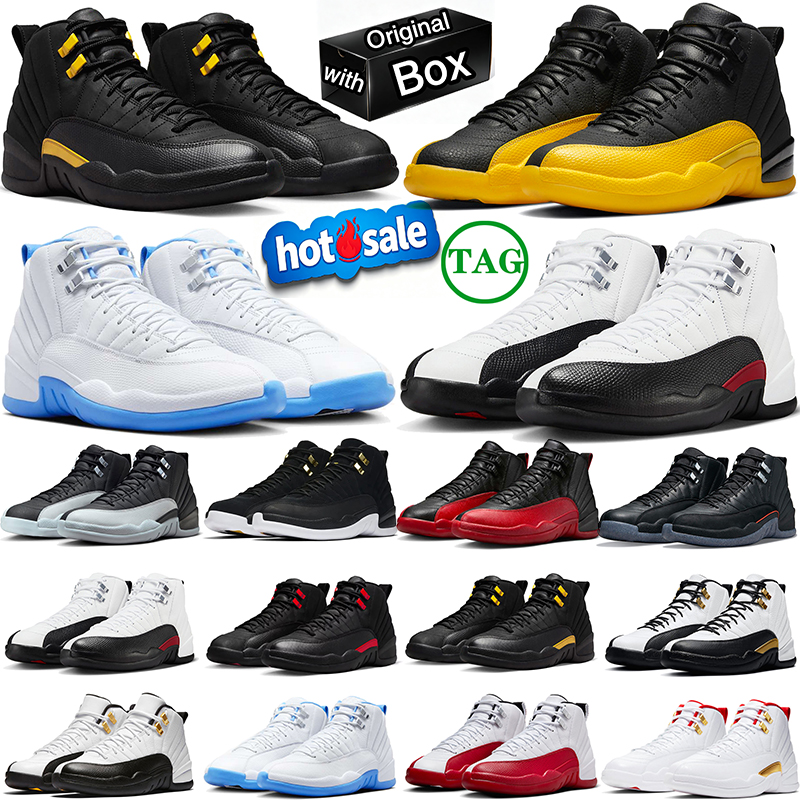2026 free shipping with box 12 12s sneakers men women basketball shoes durable trainers comfort sports shoe vintage streetwear footwear Flu Game