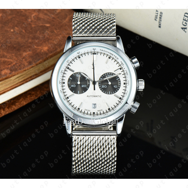Hamil Watches Designer Luxury Automatic Mechanical Hamiltonwatch Unisex Self Winding High Quality Fashion Men Wristwatch Sapphire Stainless Steel El