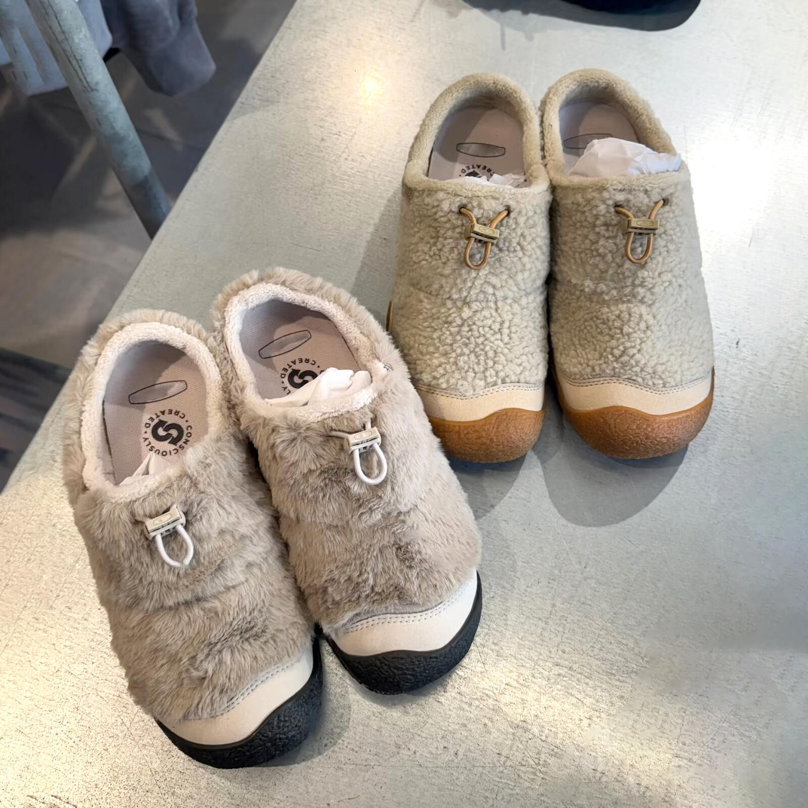 1 1 Designer loafer casual shoes ken Retro Howser III Mule warm slippers luxury Winter Wool slip ons tazz Teddy Furry Home 10a Flat sandal Outdoor S