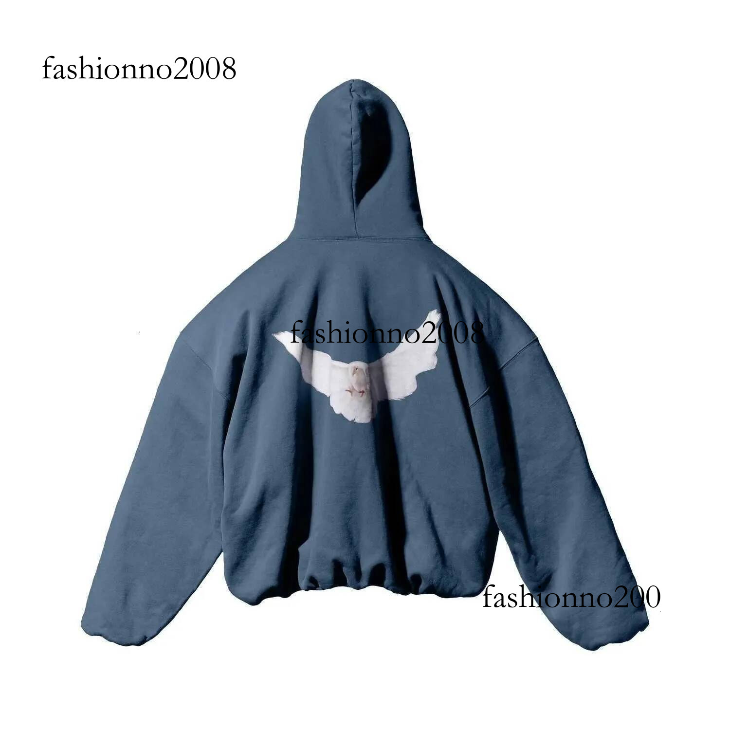 Designer Classic Kanyewestlys Hoodies Luxury Party Fashion Casual West Peace Dove Printed Mens And Womens Vintage Pullover Sweater Kanyewest Hoodie