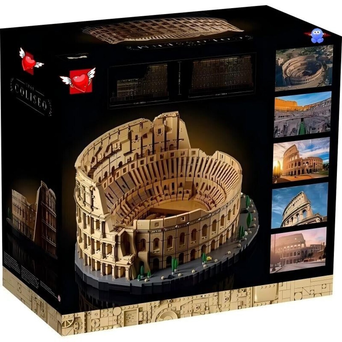 2026 New High Quality 10276 Roman Colosseum Leg0 Set Icons Series Building Blocks Large Scale Display Piece Challenging To Complete 9036Pcs Standard