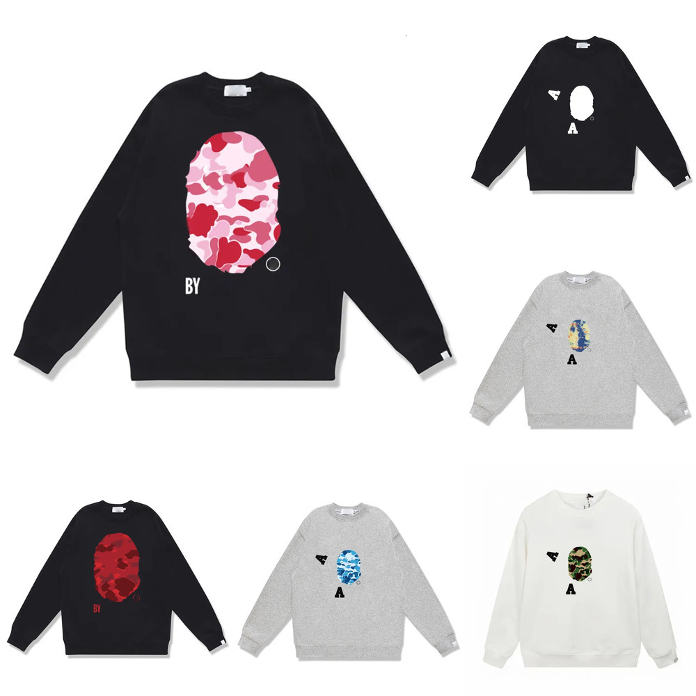 Men's Sweater Camouflage Shark Letter Print Soft Breathable Cotton Loose Long Sleeve Pullover Street Travel Casual Daily Designer All Match Swe