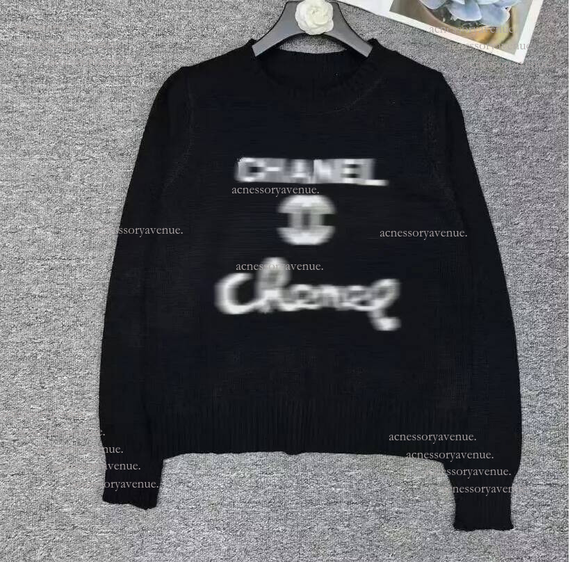 cc Women's sweaters Luxury round neck Long Sleeve designer chan sweater knitwear shirt fashion pullover overcoat clothing 69c