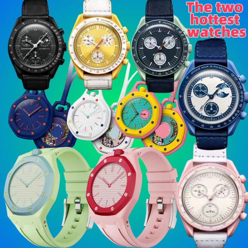 The 2 most popular hit watches in 2026, suitable for both men and women, with various styles, excellent quality, and packaged with a box.