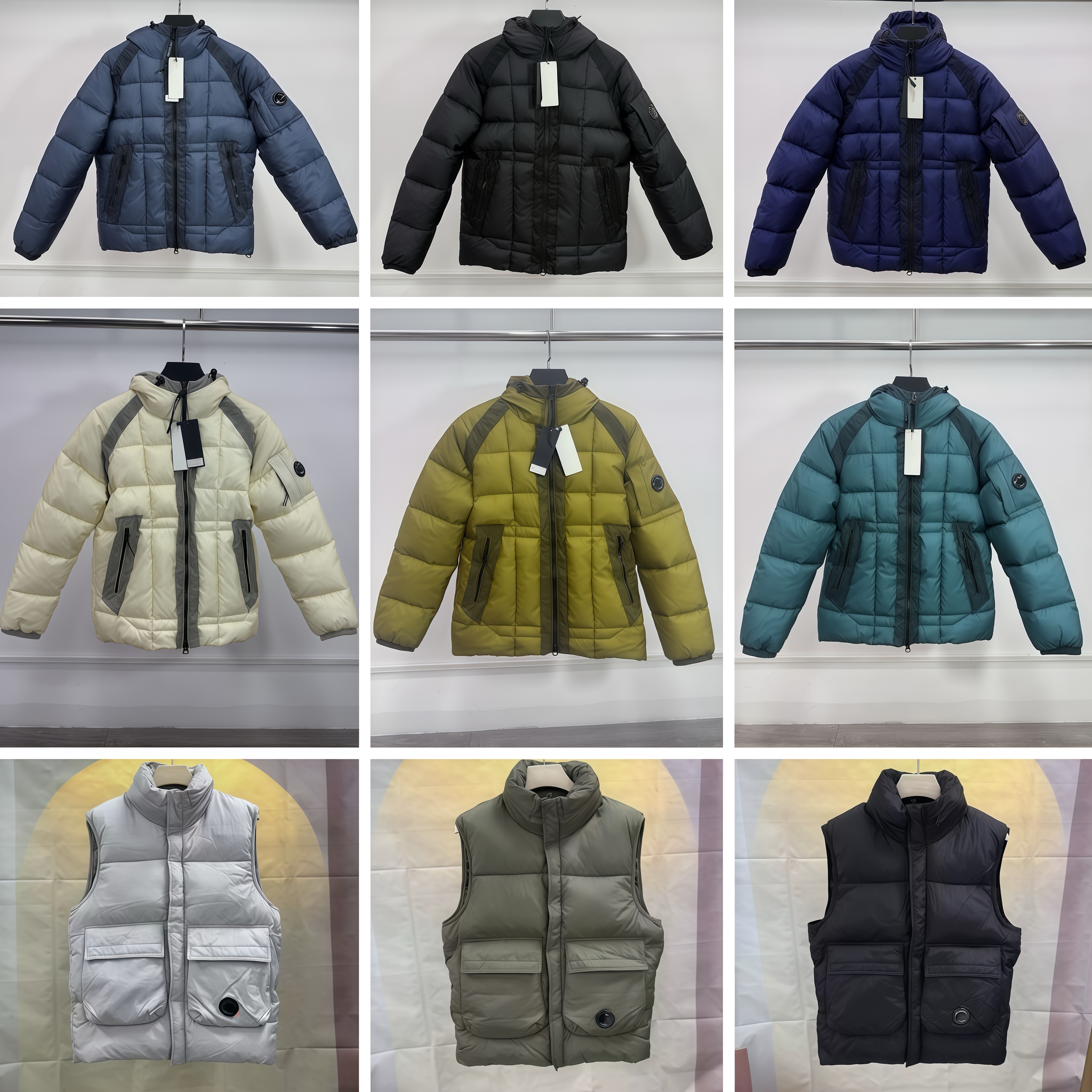 Jackets zipper Hooded shirts sweatershirts pants puffer Jackets mens designer jacket Fashion Sports Windbreaker Keep Warm Outdoor Goggle Hood Jacket