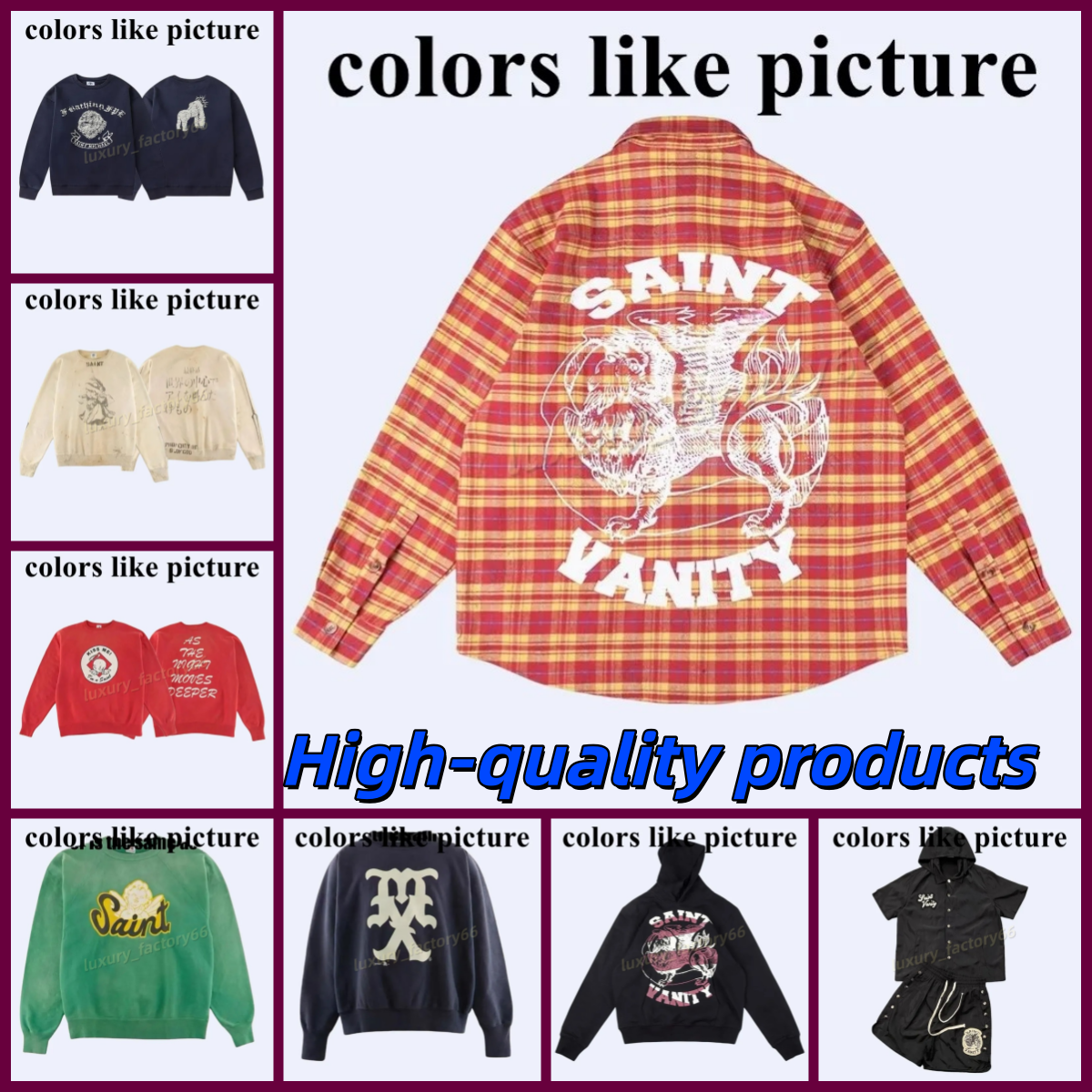 Saint Vanity Nylon Tracksuit Set Vintage Letter Print Hooded Jacket With Short Sleeve Top And Matching Track Pants Streetwear Unisex Summer Casual O