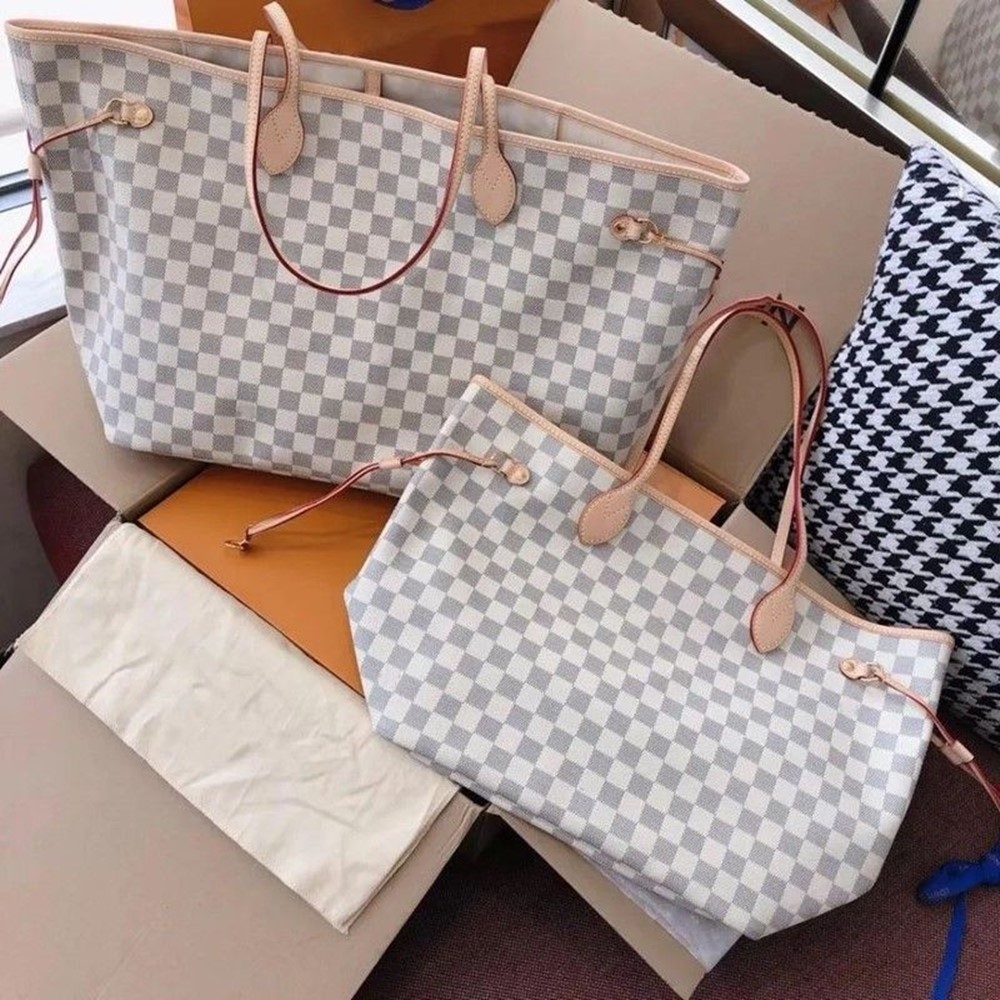 18a Top quality S/M/L size must have neverfulll tote Luxury shopping bag Womens crossbody shoulder bag designer handbag mirror quality Composite Bag