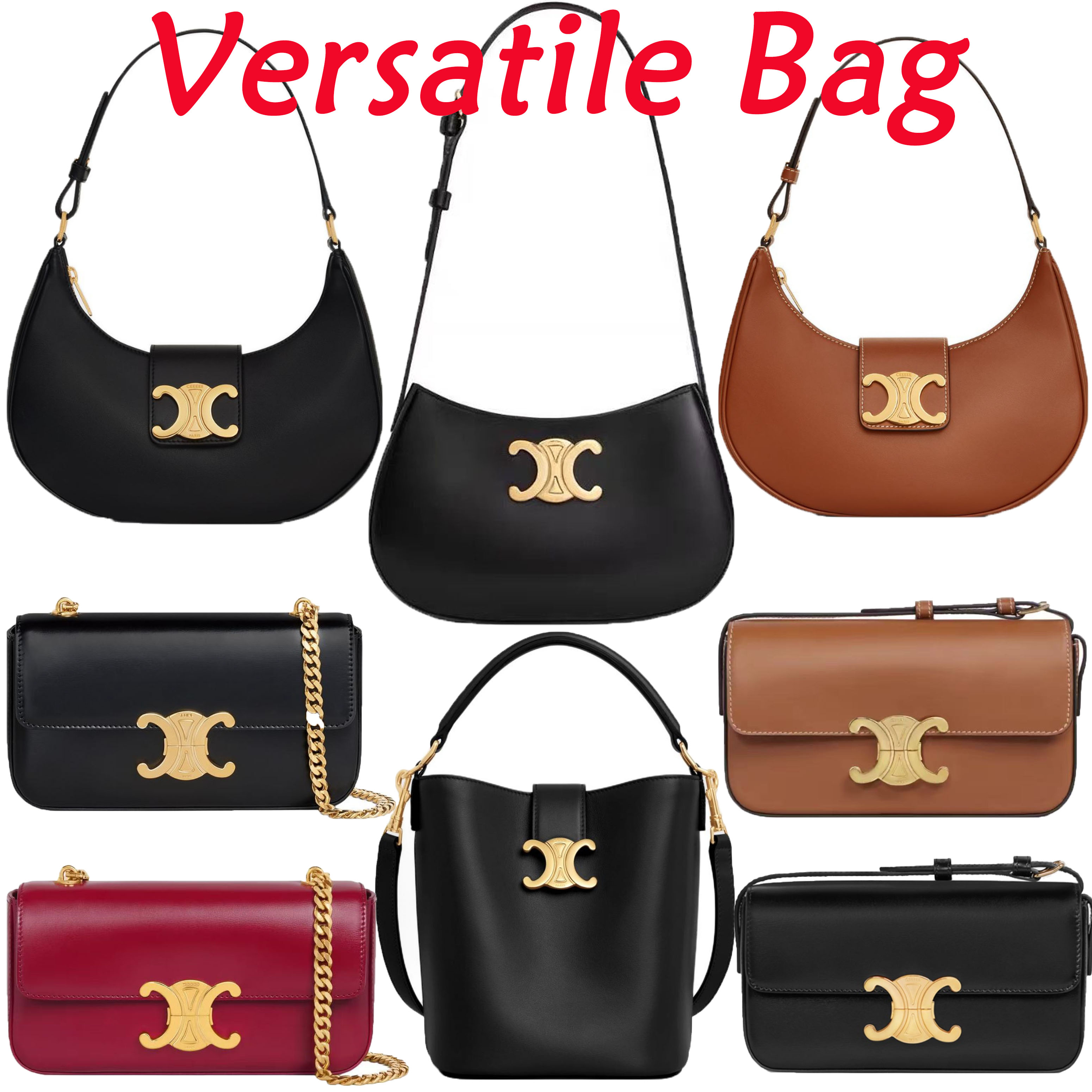 10A sac selle Designer Bag 2026 tendances Sac bandoulière femme Vintage Sac à épaule pochette sous-bras cuir véritable Portefeuille ado fourre-to