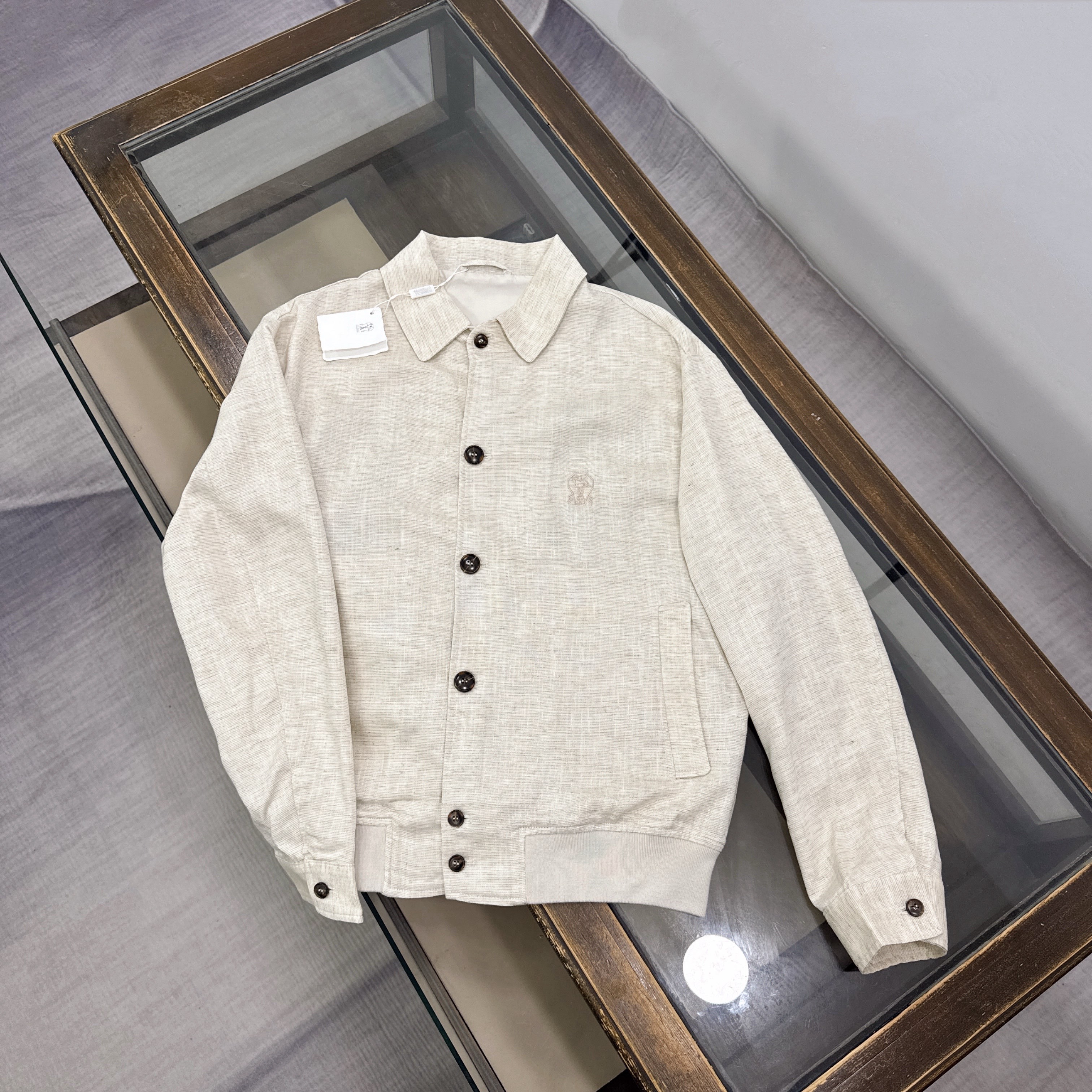 Designer men's jacket, new street style, Linen jacket, shirt, fashionable hooded jacket, luxury high-quality coat
