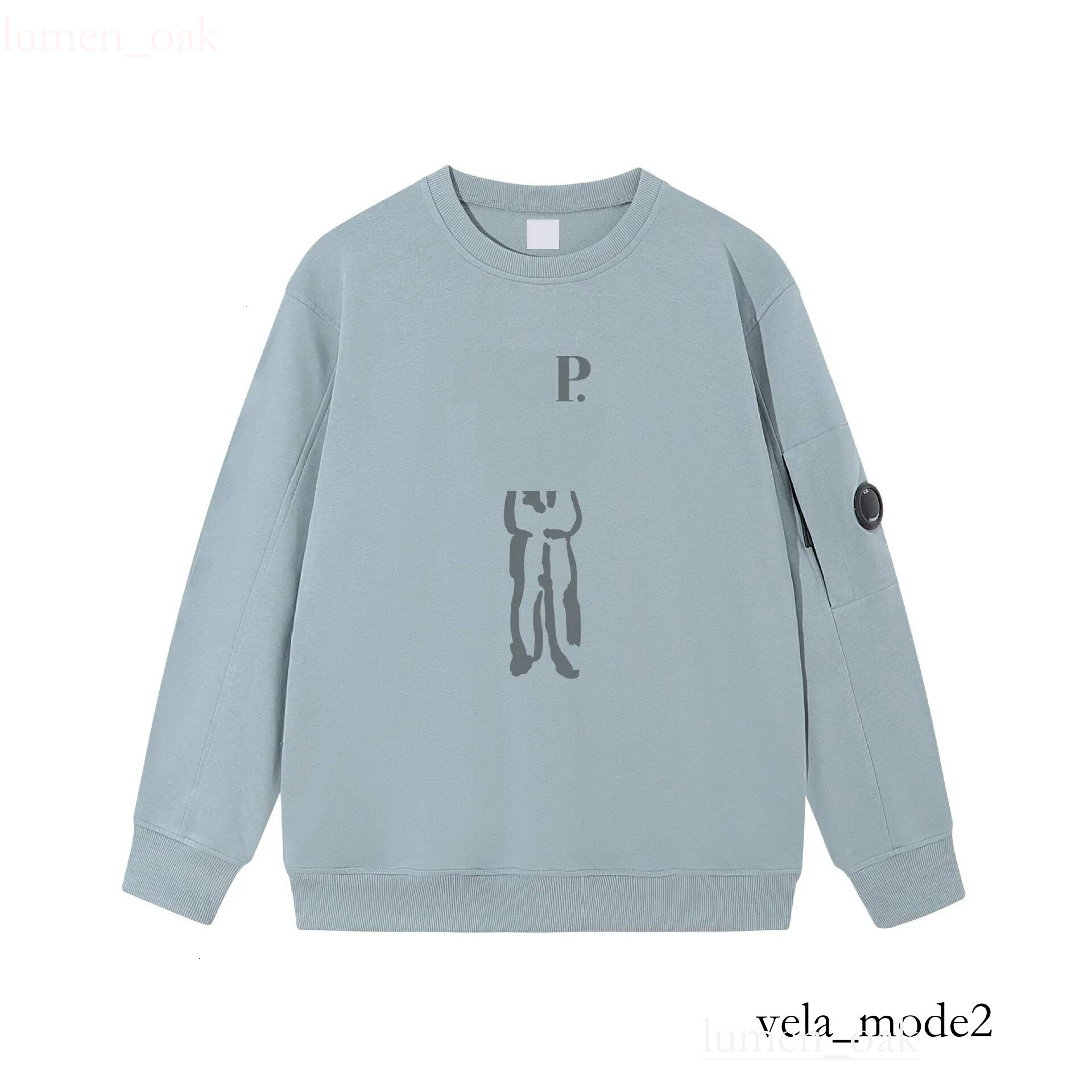 Cp Hoodie Designer Contemporary Style Classical Comfortable Daily Wear New Regular Fit Button Pocket Mens Womens Loose Casual Crew Neck Cpfm Long Sl