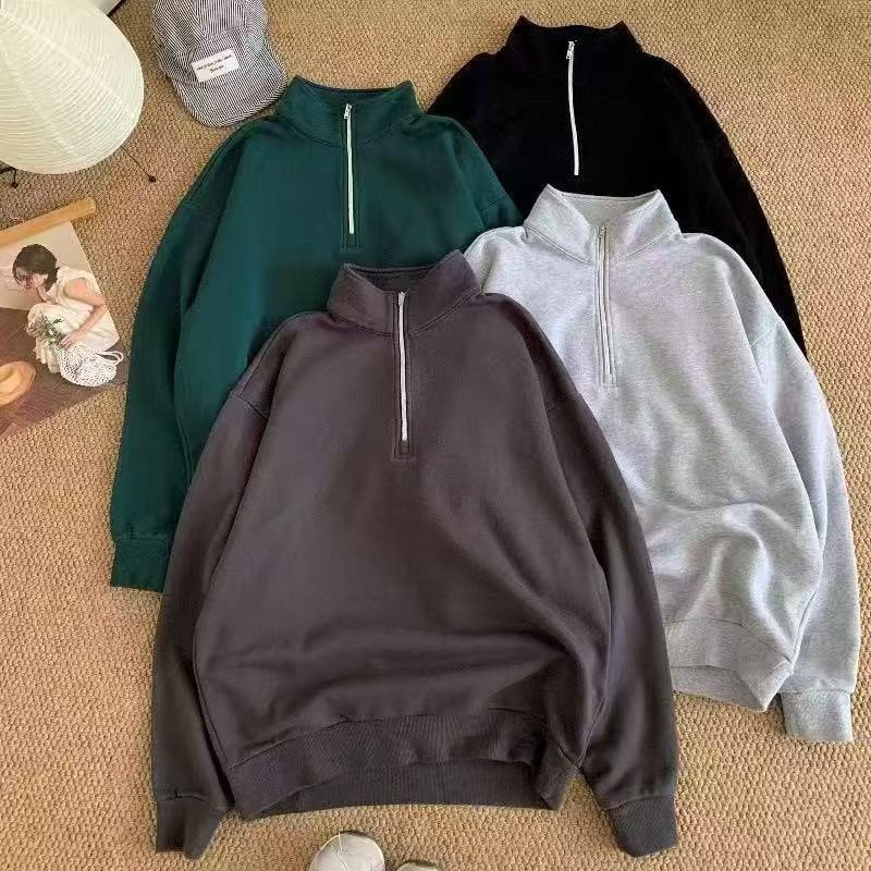 Femmes Hommes 1/4 Quarter Zip Ensembles Designer Sweat-shirt Pantalons de survêtement Pull à capuche Accolade Veste Pull Yoga Full Zip Col rond P