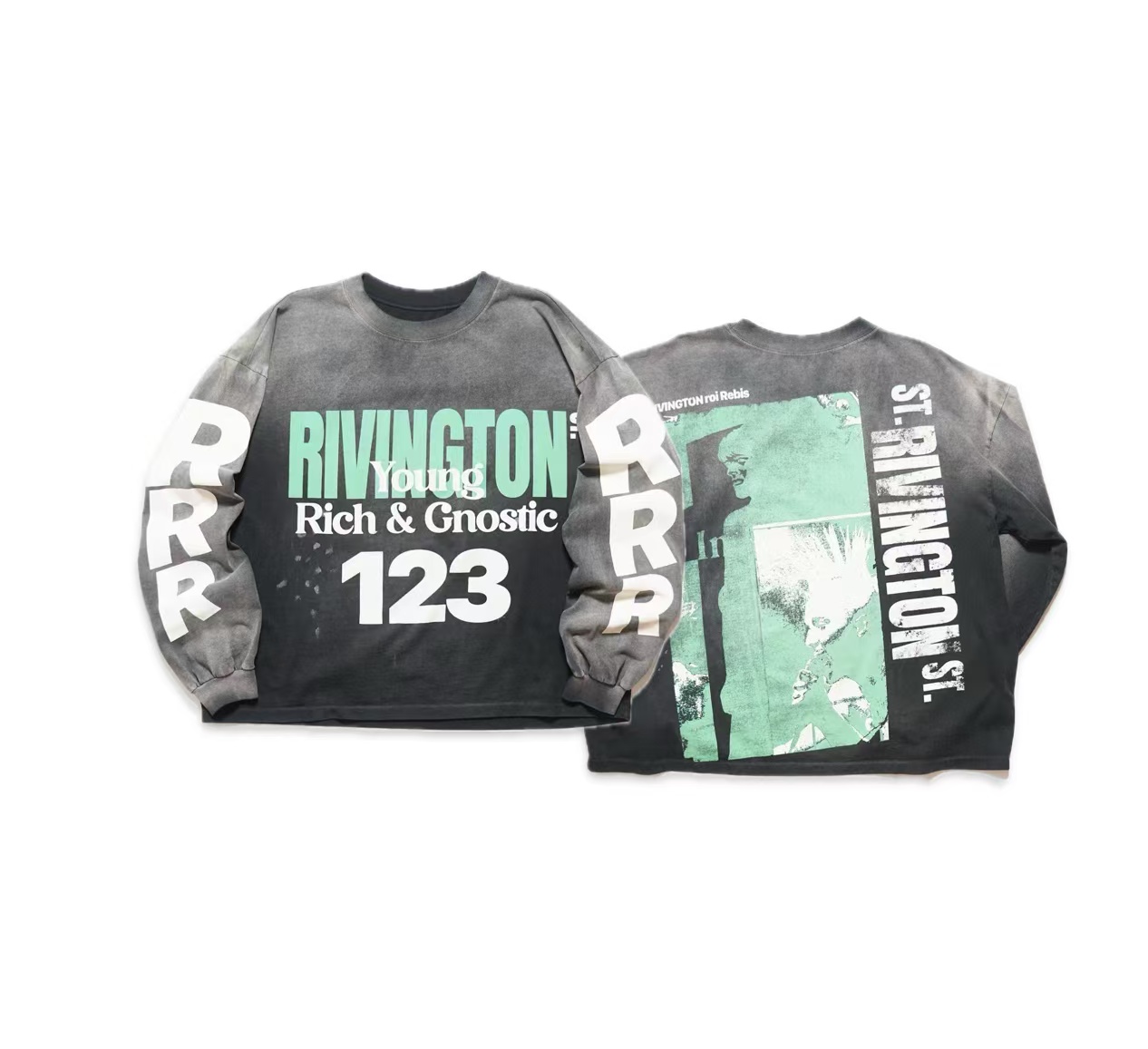 RRR123 Zipper Hoodie designer hoodies heavy duty pure cotton crew neck two zipper hoodie with a three dimensional stylish wide fit design suitable f