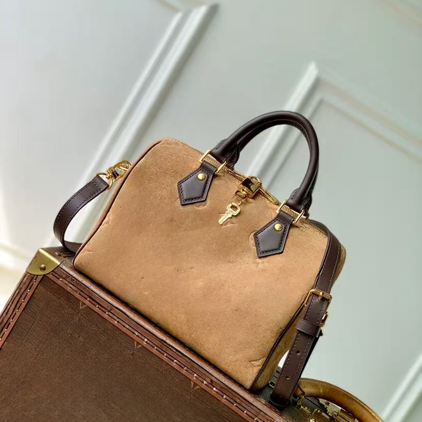 fall winter Luxury Designer tote bag Embossed calfskin suede leather women tote Genuine Leather women Shoulder Bag Handbag Crossbody bag messenger S