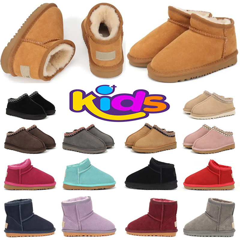 Designers Tazz Tasman Children Toddler Baby adult Boots Kids Boys Girls Boot Slippers Women Winter Warm Children's Plush Warm Shoes australia S