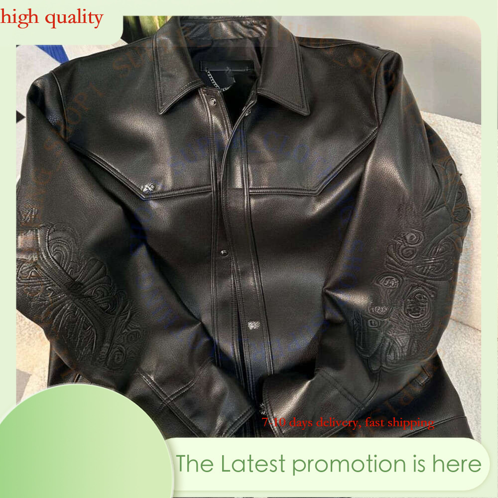 Chrome Jacket Designer Ch High Quality Mens Rabbit Fur Coats Hip Hop Winter Fleece Jacket Winter Casual Warm Zip Up Fashion Cross Puffer Jackets e1d