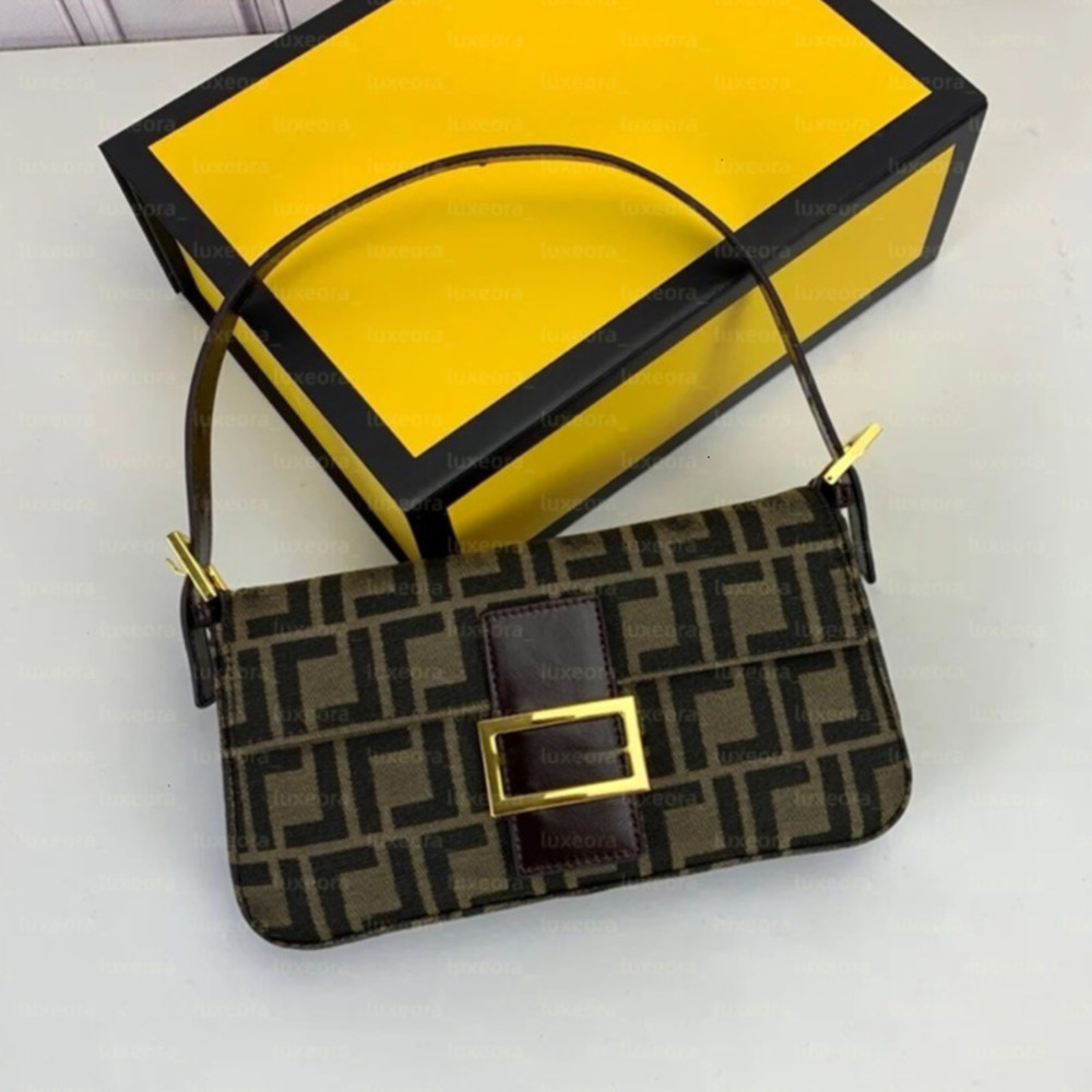 AA designer Hot topic Designer bag quality Women Crossbody baguette Bag Luxury Vintage Canvas Messenger Bag Underarm half moon Handbag Purse Wallet