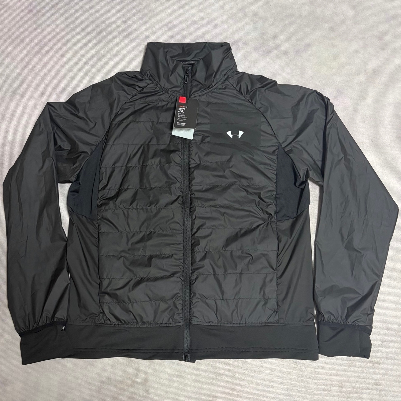 mens puffy jacket waterproof under wear gym coats reflective ski hike windproof windbreaker winter running sweatshirt warm outerwear slim fit coat p