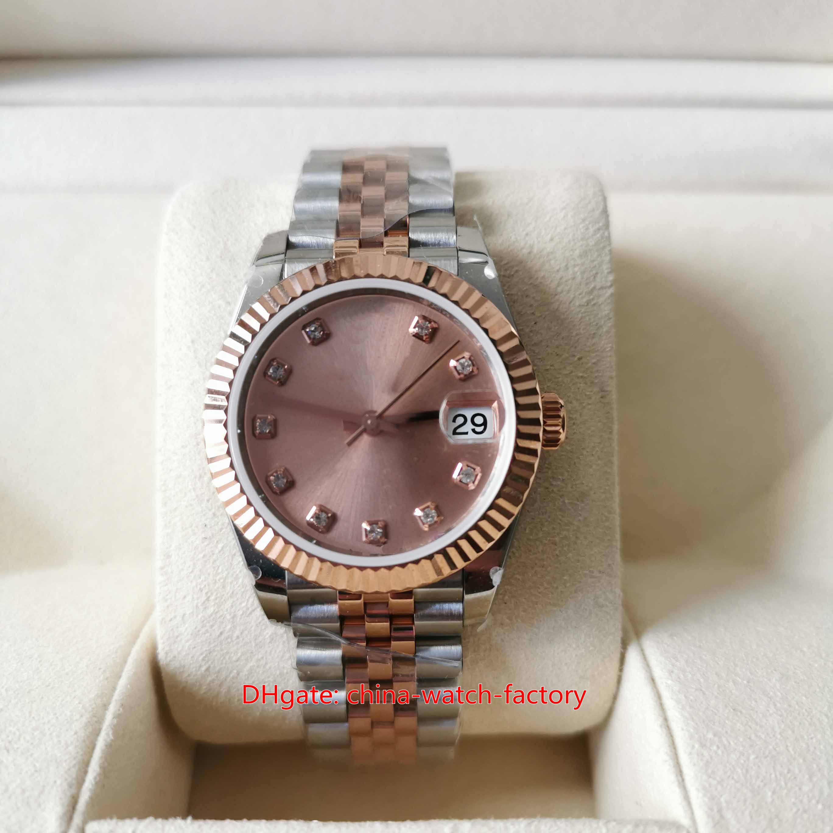 8 Style BP Factory Ladies Watch BPF BP2813 31mm President 126234 126233 126231 Diamond Sapphire Stainless Steel Asia 2813 Mechanical Automatic Women
