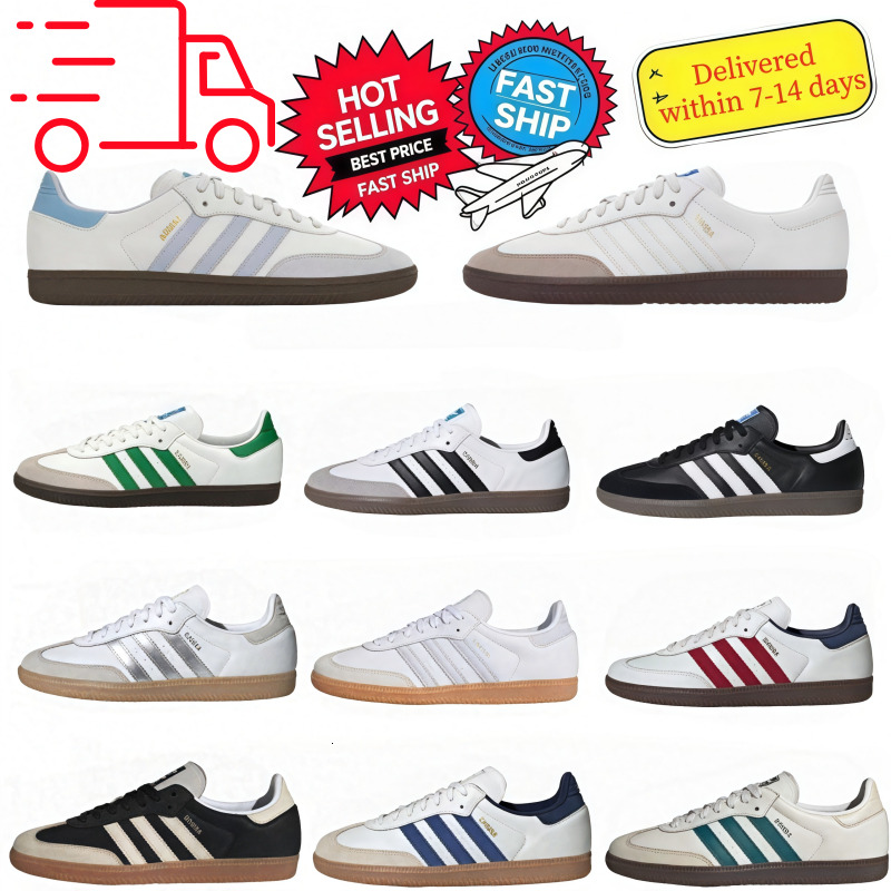 Designer Shoes Adidas Sambas women, comfortable and soft thin sole, Running Shoes, Sneakers, Low-top Sports Shoes for Men and Women
