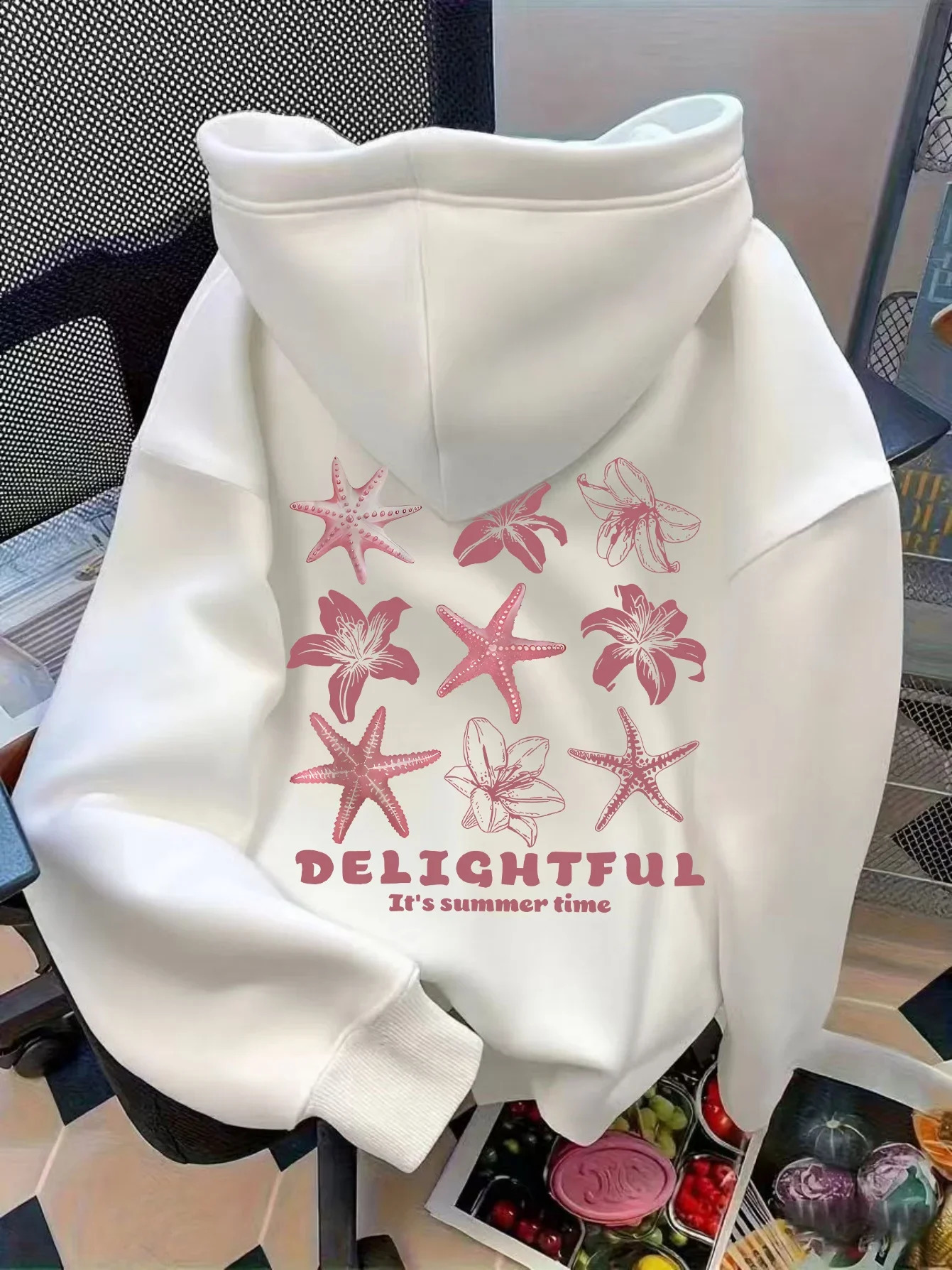 Autumn and winter hooded sweatshirt beach style print men''s retro trendy street casual fashion 260812 17