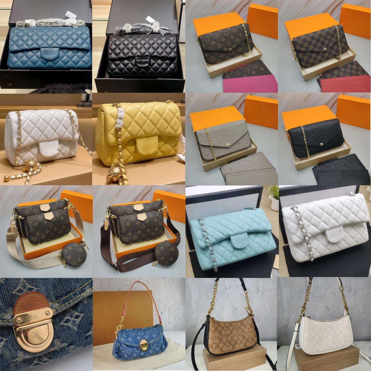 Local Shock Bag Designer Bag Women Crossbody Handbags Beautiful Shoulder Bags Maxi Flap Fashion Womens Purses Genuine Leather Chain Tote Cowhide Fas