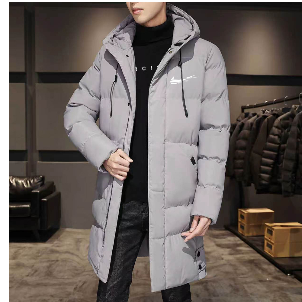 Tech Luxury Jacket Mid-length puffer Windproof Water-Resistant Mens Fur Hood Insulated High Quality Winter Coat Outdoor Ski Hiking Cold Weather Jack